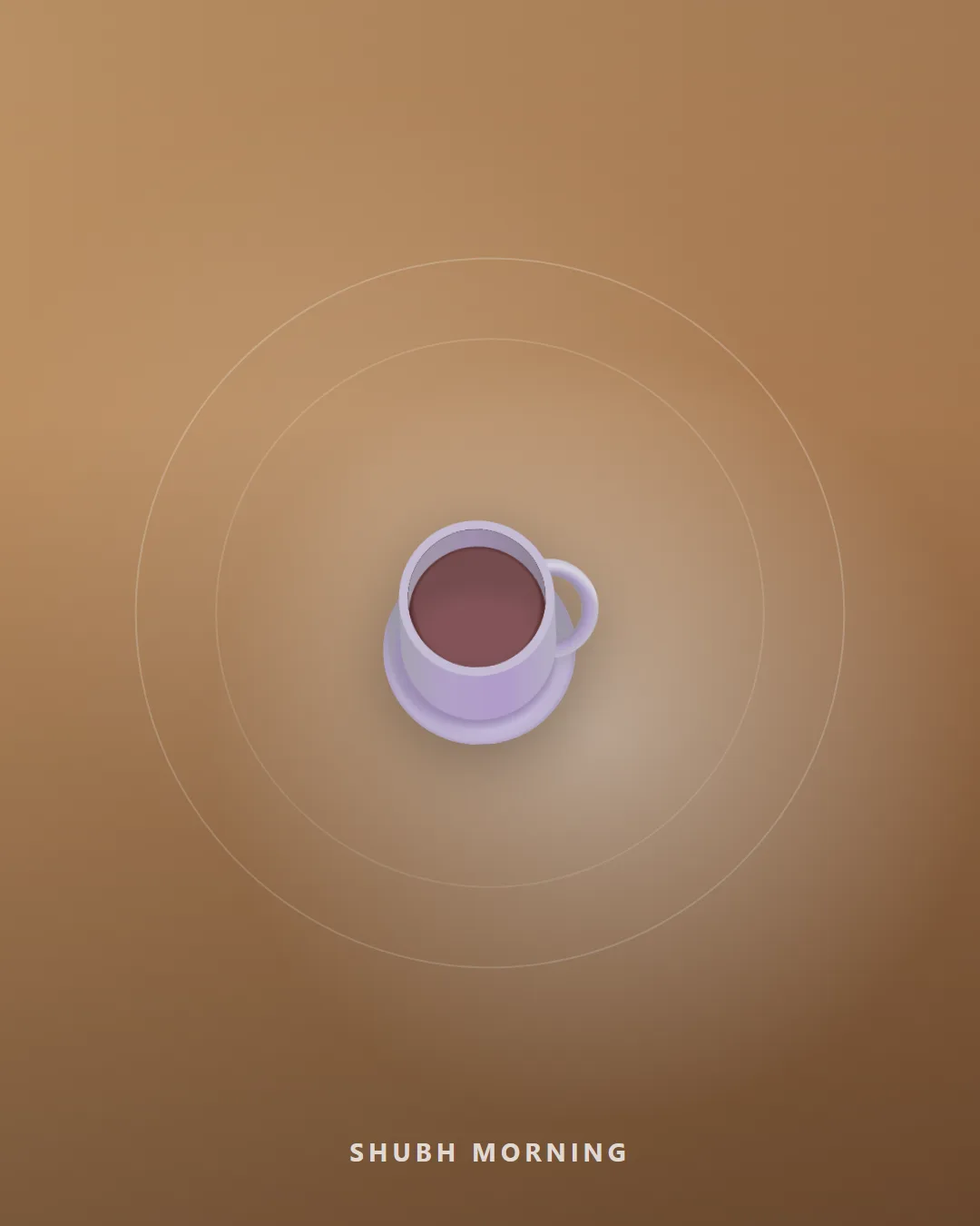 Good Morning Coffee Images with the message Beautiful morning