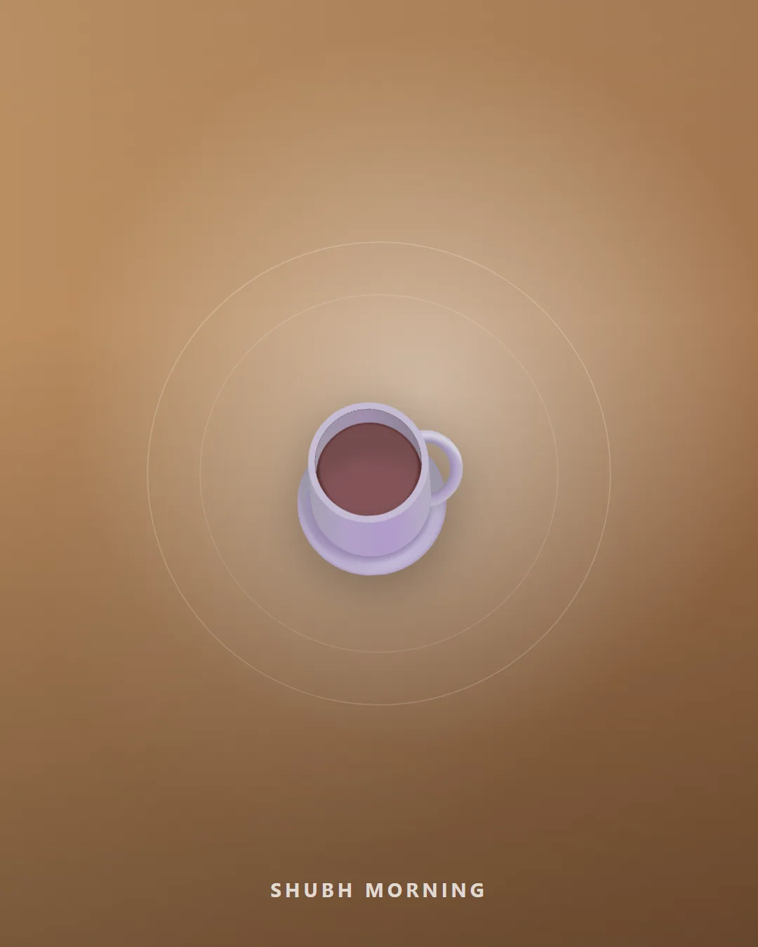 Good Morning Coffee Images with the message Sending love