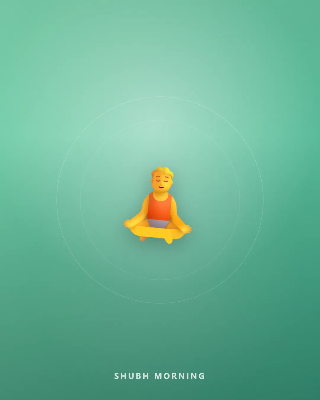Good Morning Yoga Images with the message Wishing you joy