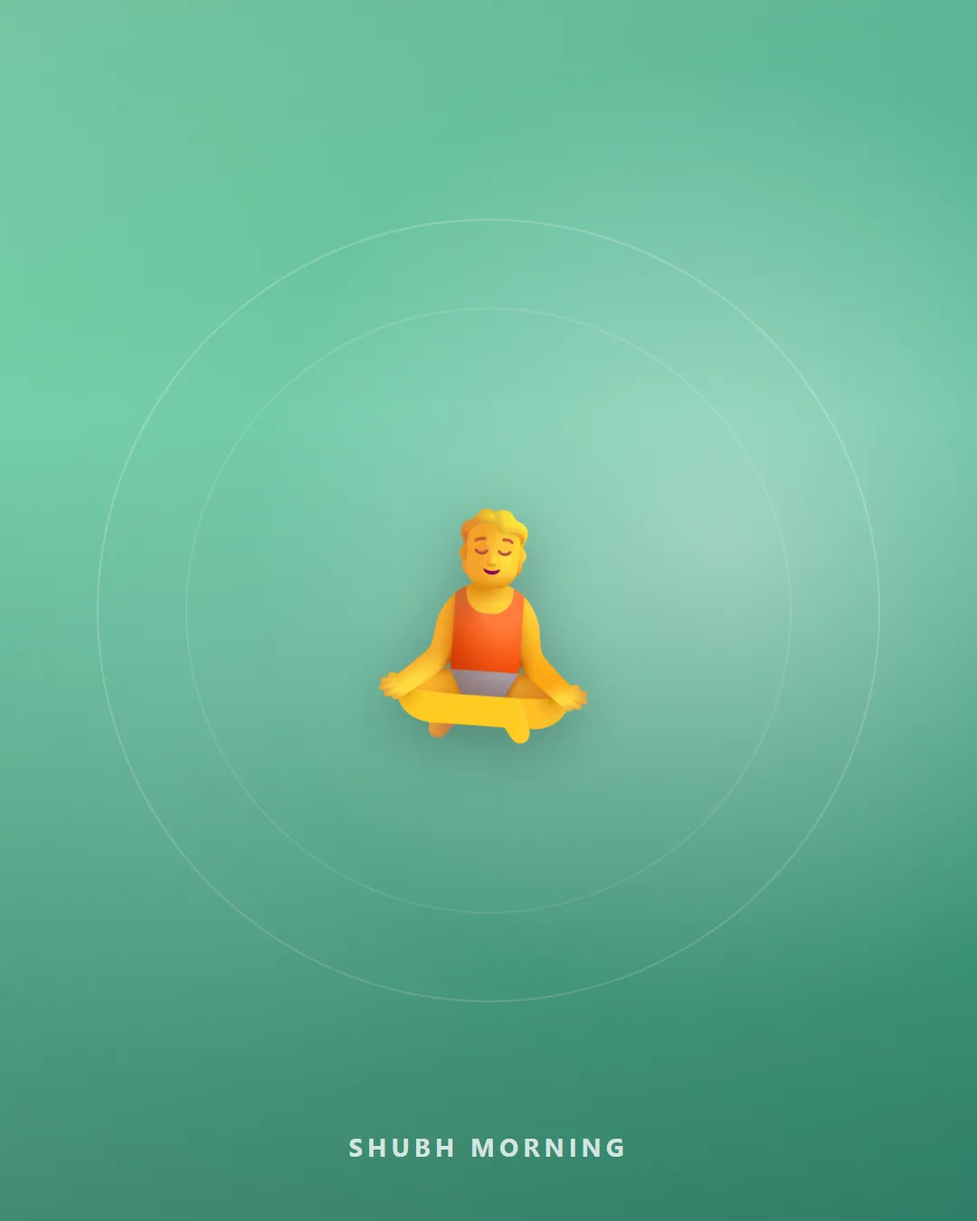 Good Morning Yoga Images with the message Stay positive