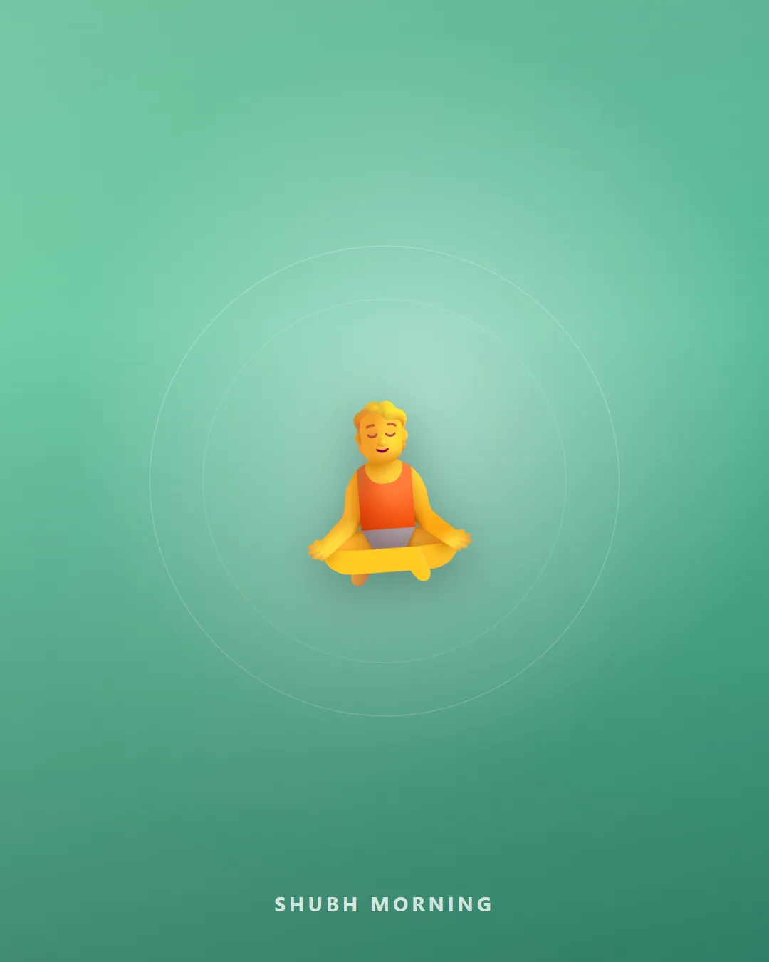 Good Morning Yoga Images with the message Sending love