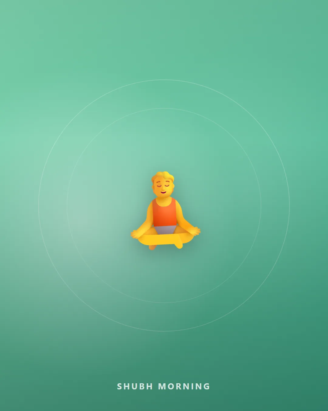 Good Morning Yoga Images with the message Rise & shine