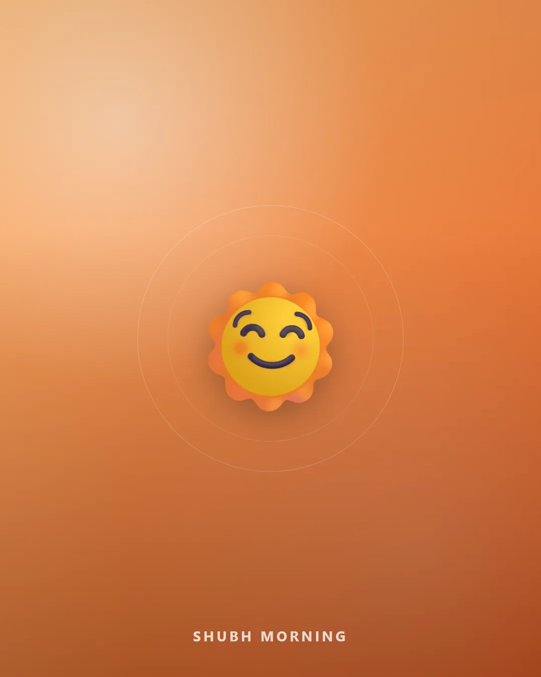 Shubh Ravivar good morning image with a Surya blessing